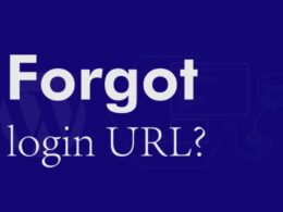 Forgot-Login-URL-WordPress