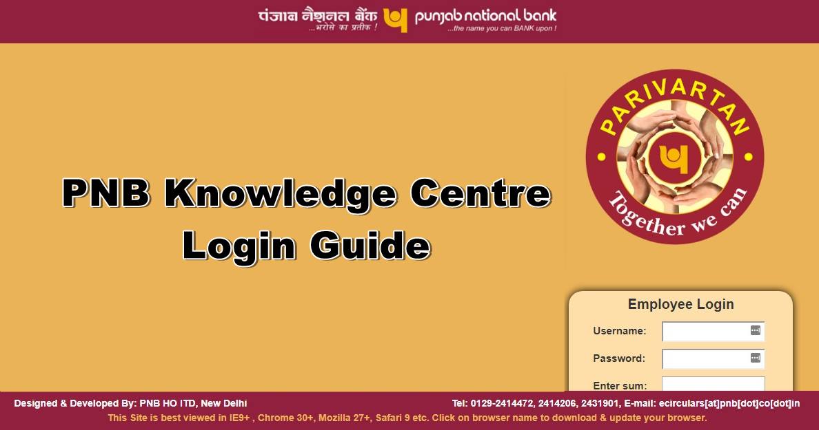 How to Access the PNB Knowledge Centre
