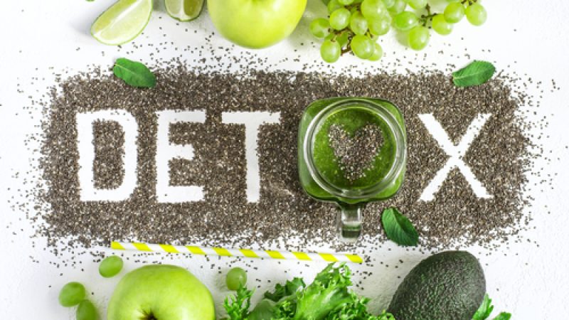 Word,Detox,Is,Made,From,Chia,Seeds.,Green,Smoothies,And